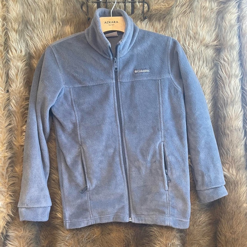 Columbia Steel Blue Fleece Jacket